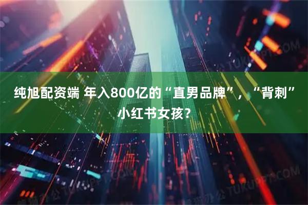 纯旭配资端 年入800亿的“直男品牌”，“背刺”小红书女孩？