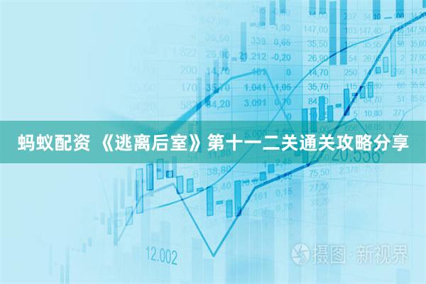 蚂蚁配资 《逃离后室》第十一二关通关攻略分享