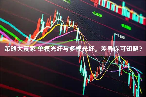 策略大赢家 单模光纤与多模光纤，差异你可知晓？